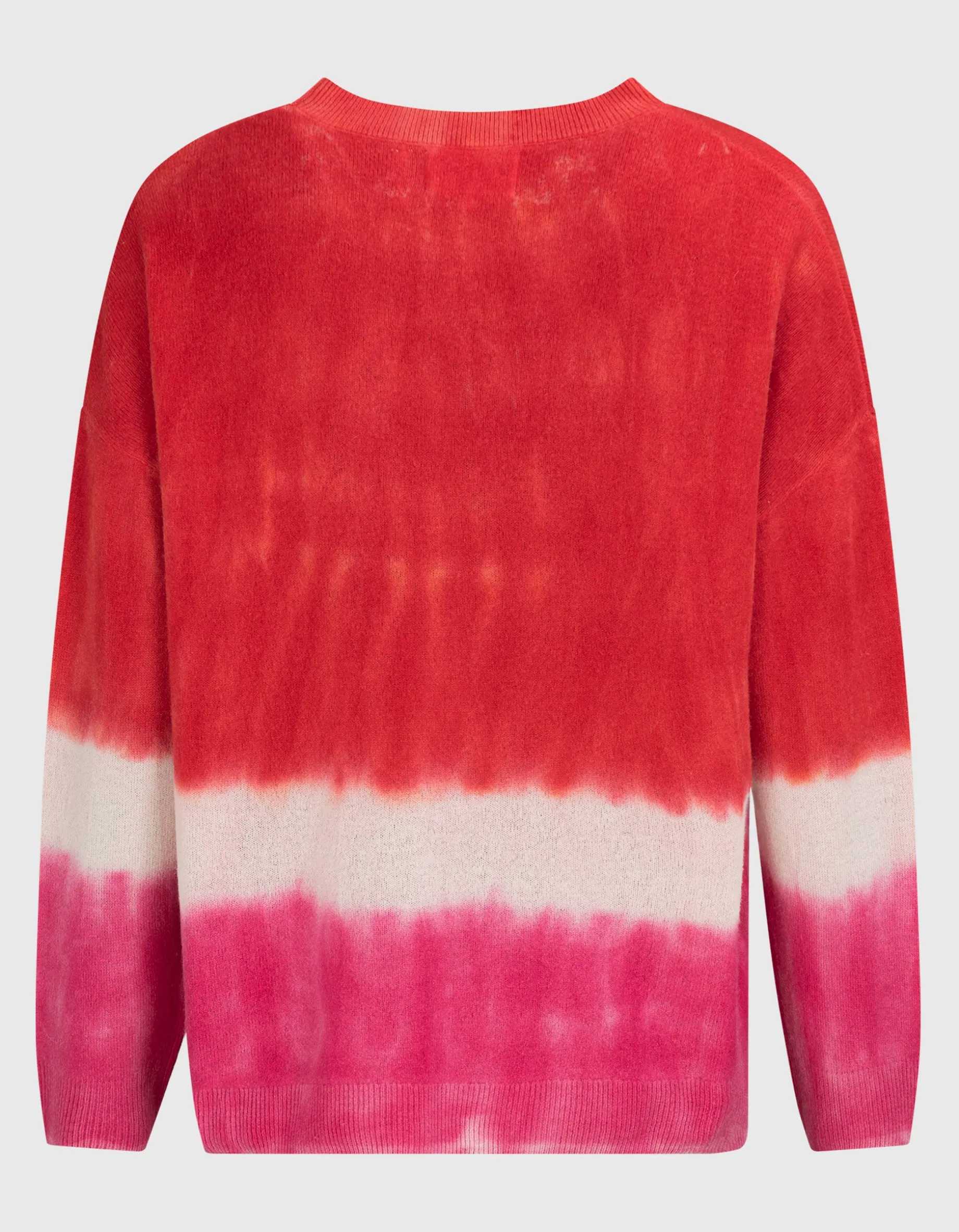 Oversize Batik-Kaschmir-Pullover