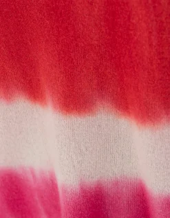 Oversize Batik-Kaschmir-Pullover