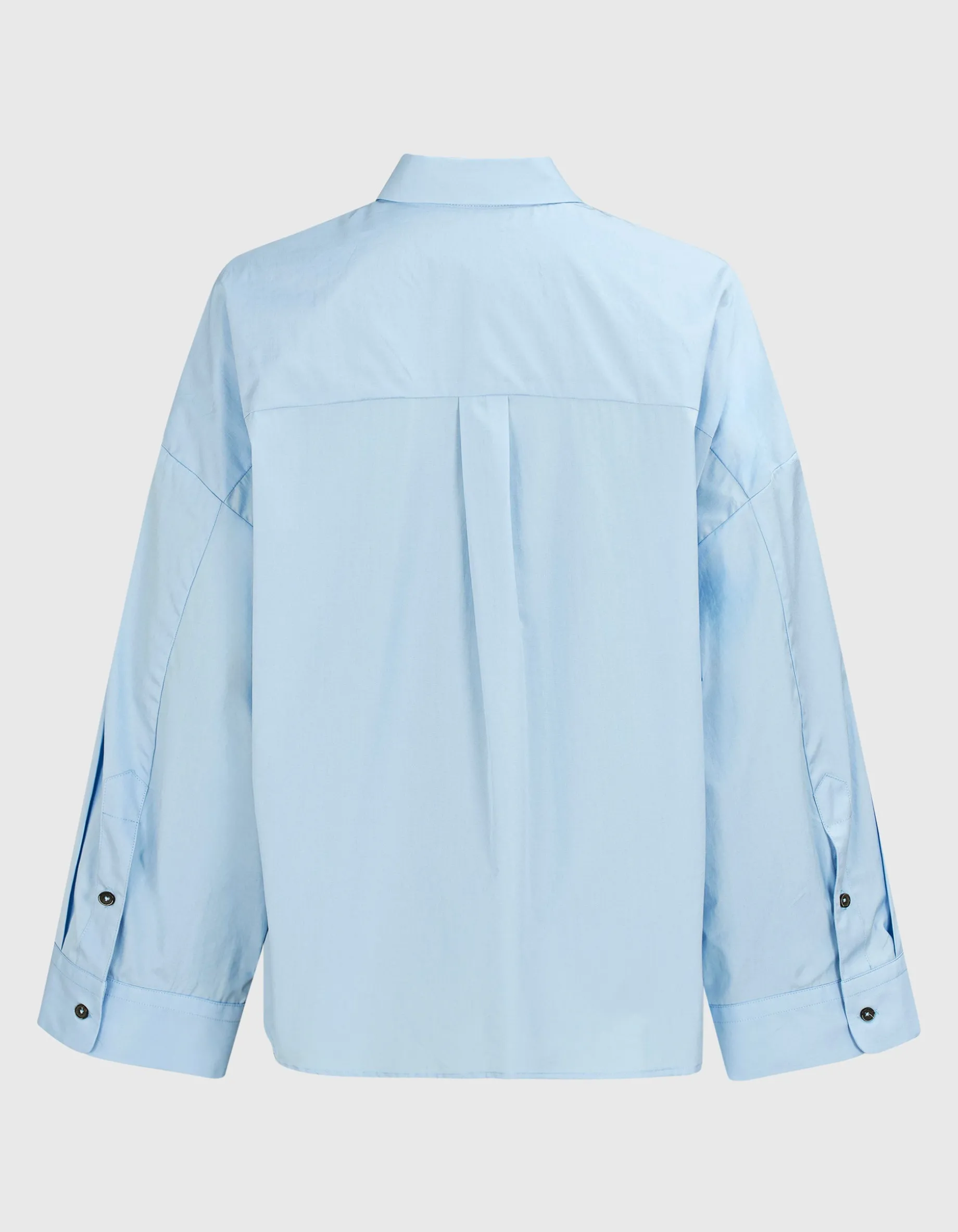 Oversize Bluse mit Brusttasche