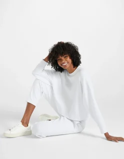 Oversize Crop Sweatshirt