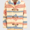 Oversize Duffle-Coat aus Fleece