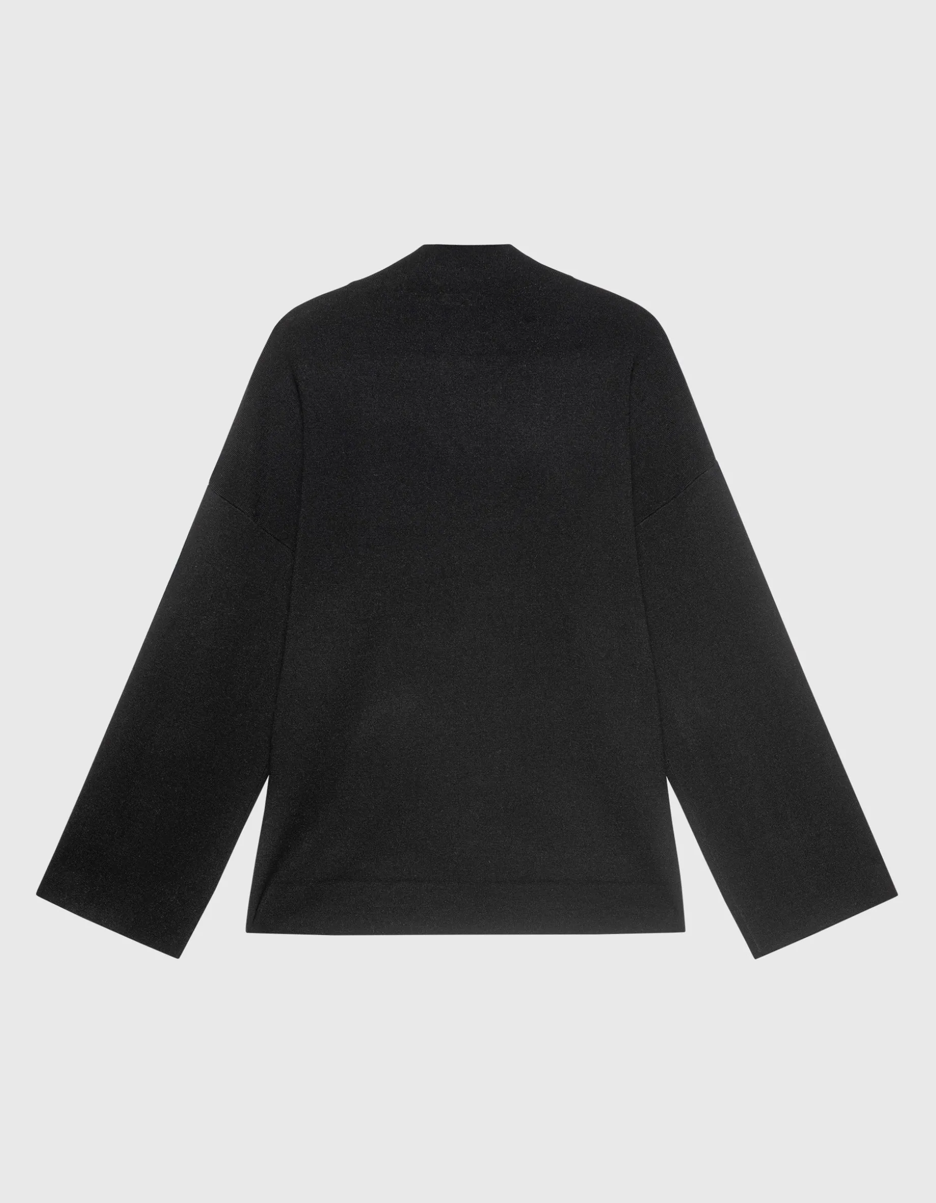 Oversize Feinstrickpullover Allissona mit Stehkragen