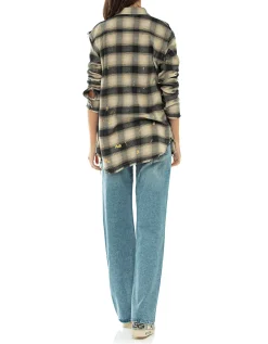 Oversize Flanell-Hemd
