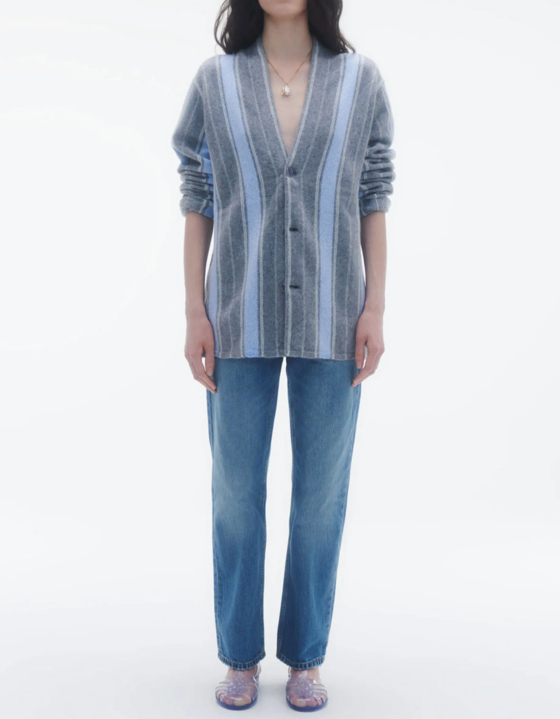 Oversize Kaschmir-Cardigan