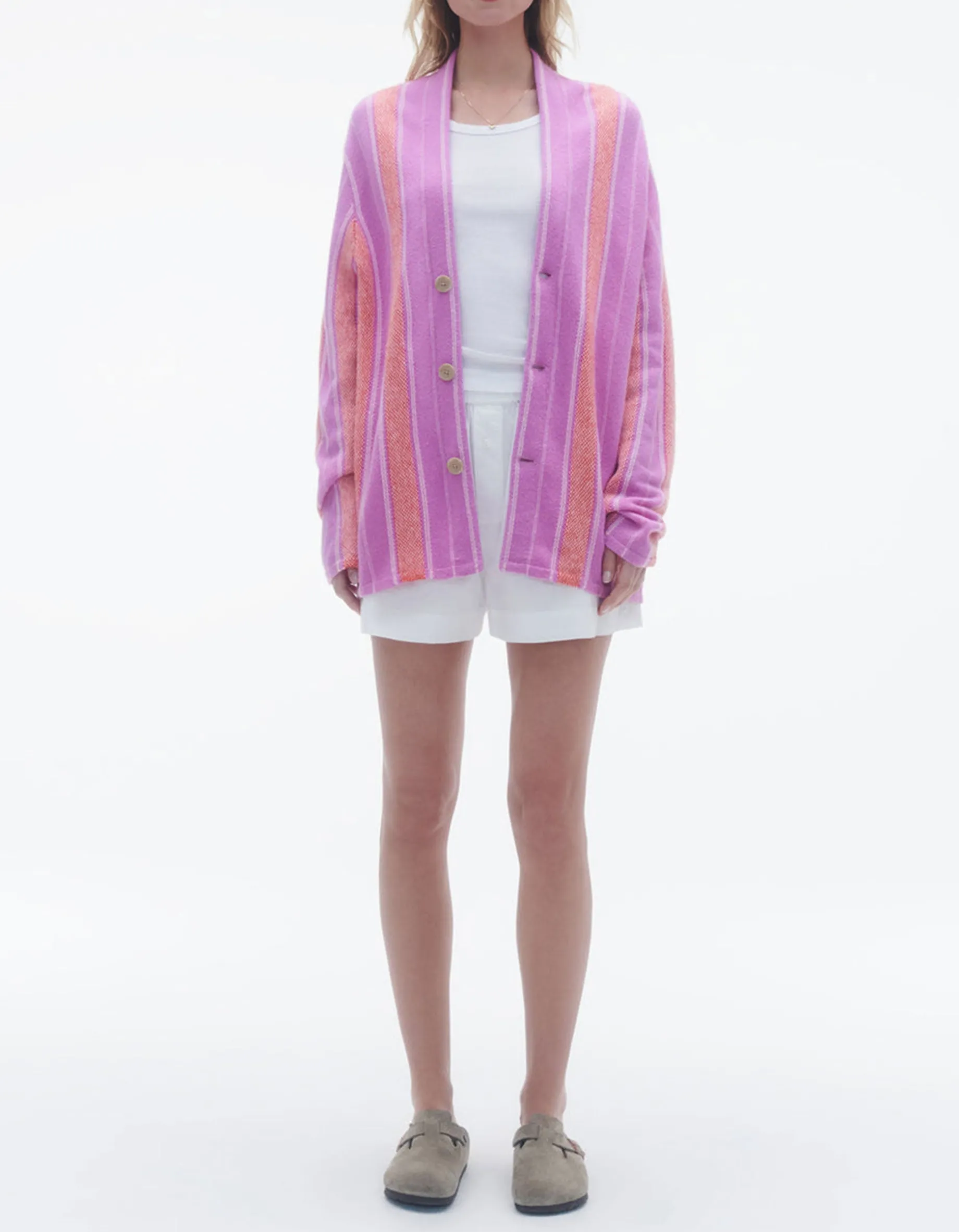 Oversize Kaschmir-Cardigan