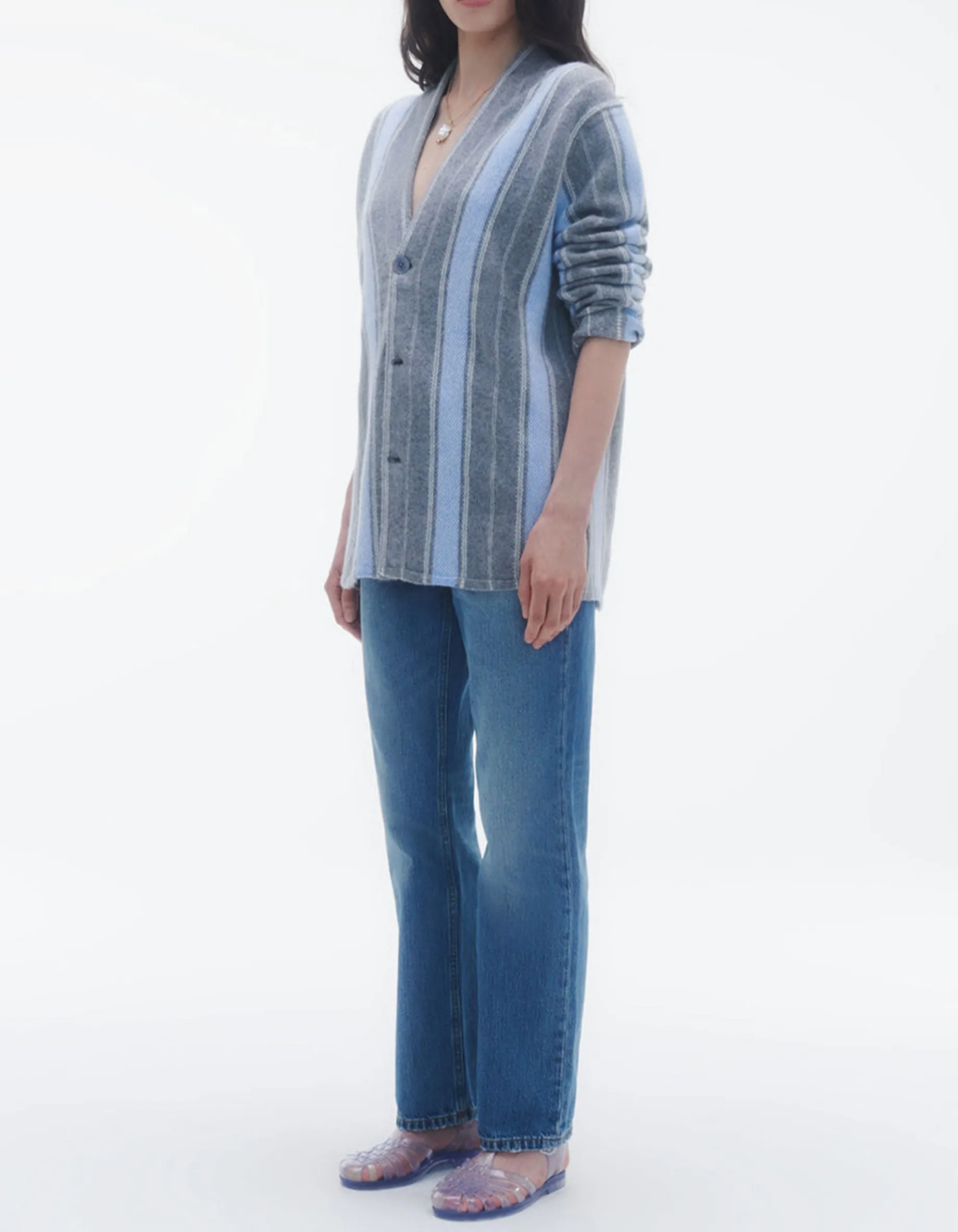 Oversize Kaschmir-Cardigan