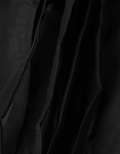 Oversize Kurzarm-Bluse mit Bindedetail