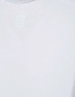 Oversize Leinen-Kurzarm-Bluse