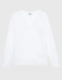 Oversize Longsleeve mit Seidenanteil