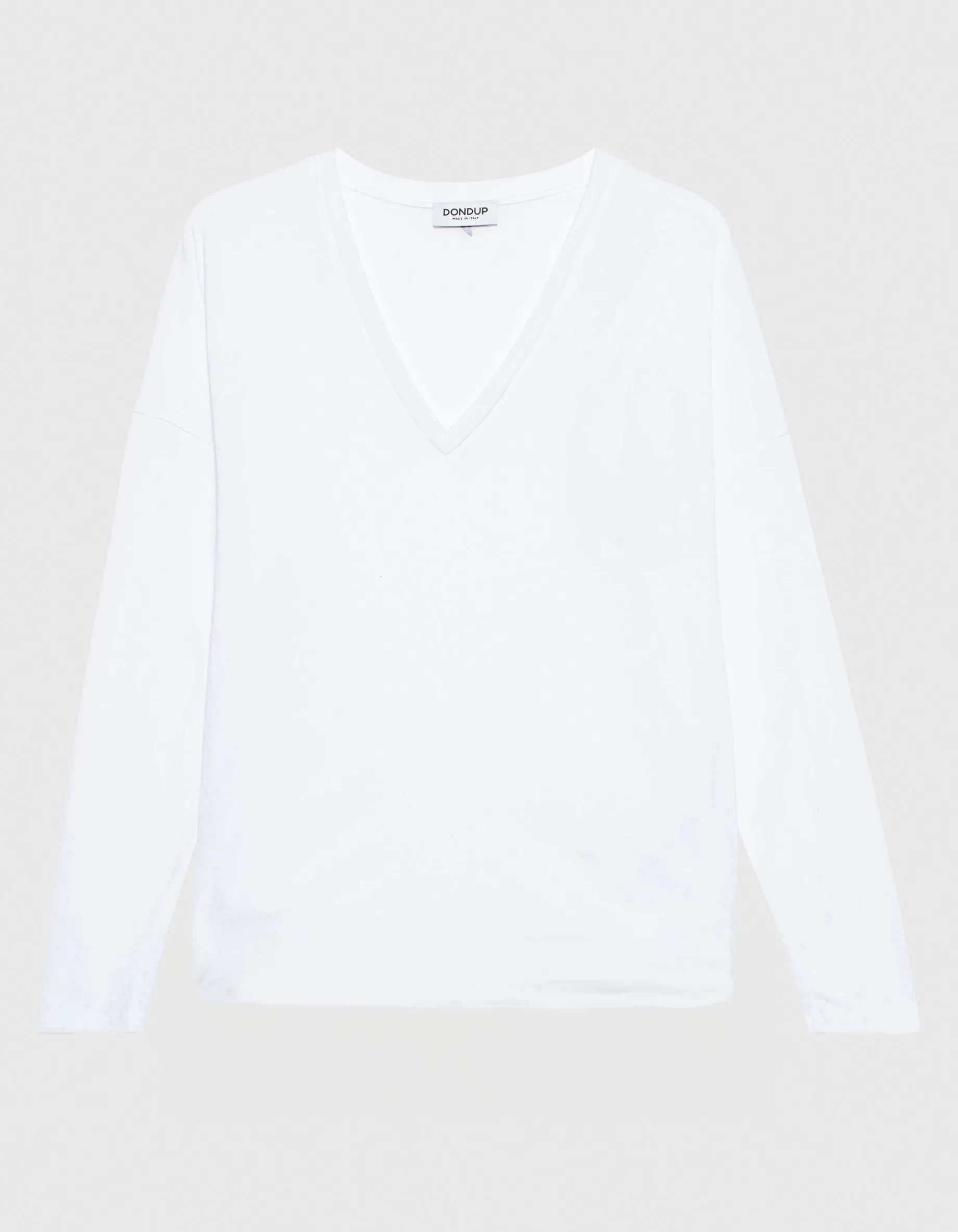 Oversize Longsleeve mit Seidenanteil