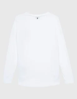 Oversize Longsleeve mit Seidenanteil
