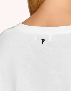 Oversize Longsleeve mit Seidenanteil