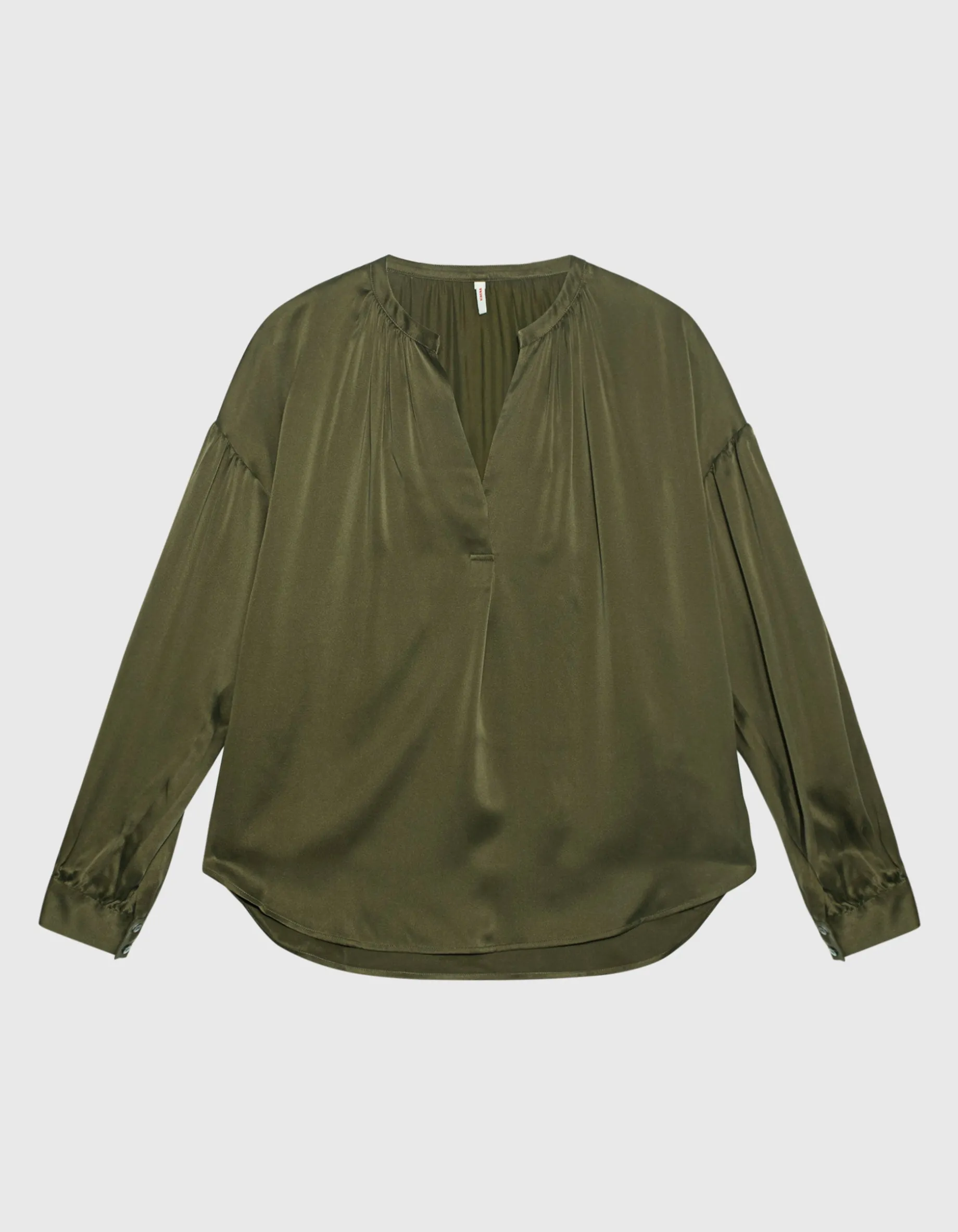 Oversize Seiden-Bluse Mayson