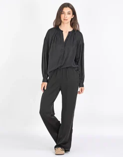 Oversize Seiden-Bluse Mayson