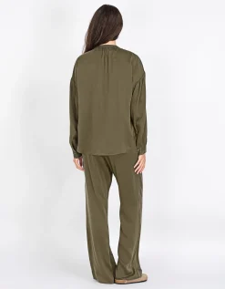 Oversize Seiden-Bluse Mayson