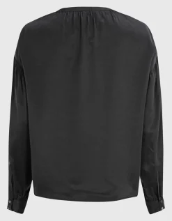 Oversize Seiden-Bluse Mayson