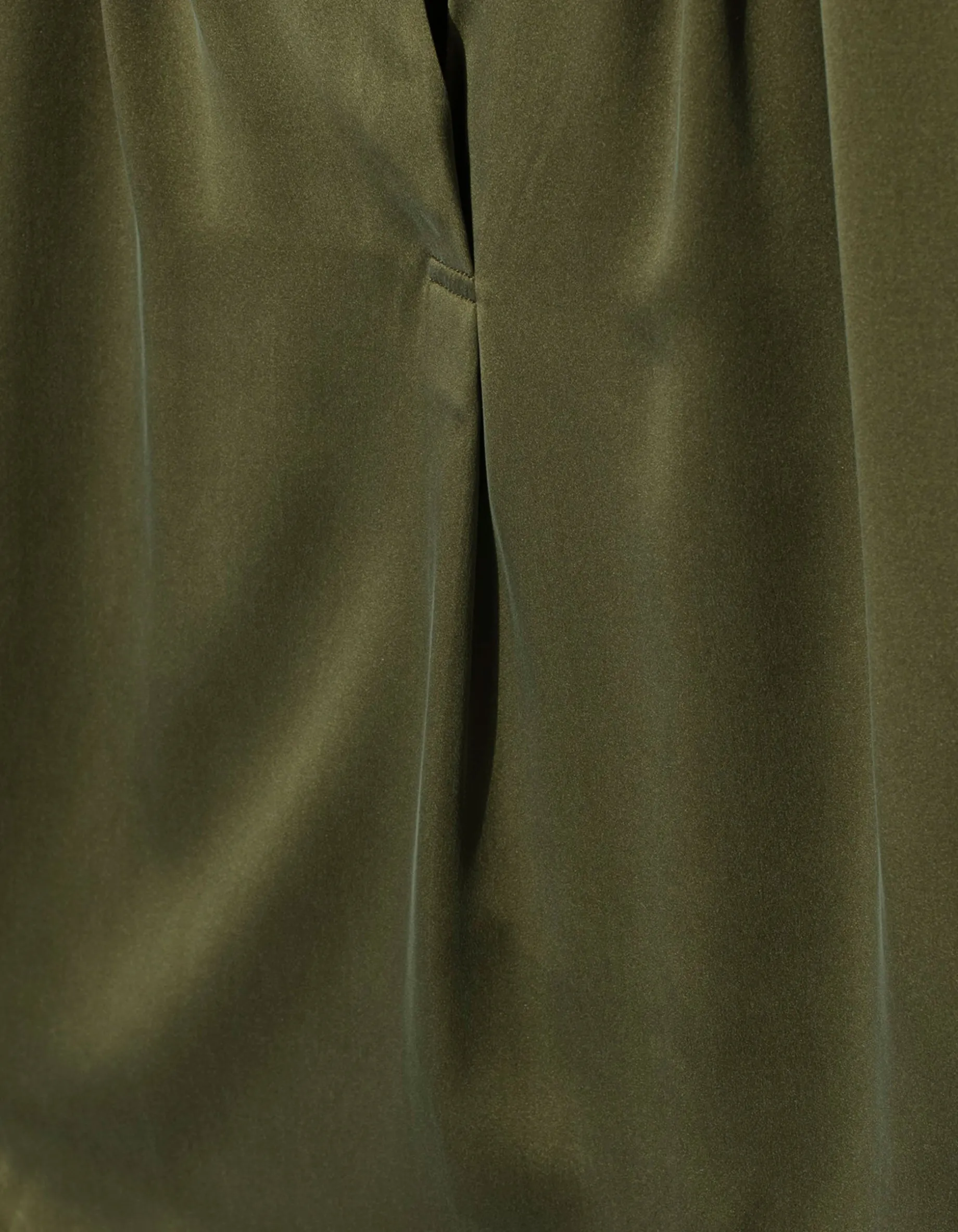 Oversize Seiden-Bluse Mayson