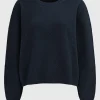 Oversize Strickpullover mit Rundhalsausschnitt