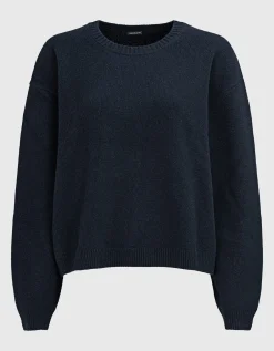 Oversize Strickpullover mit Rundhalsausschnitt