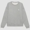 Oversize Sweatshirt mit Labelstickerei