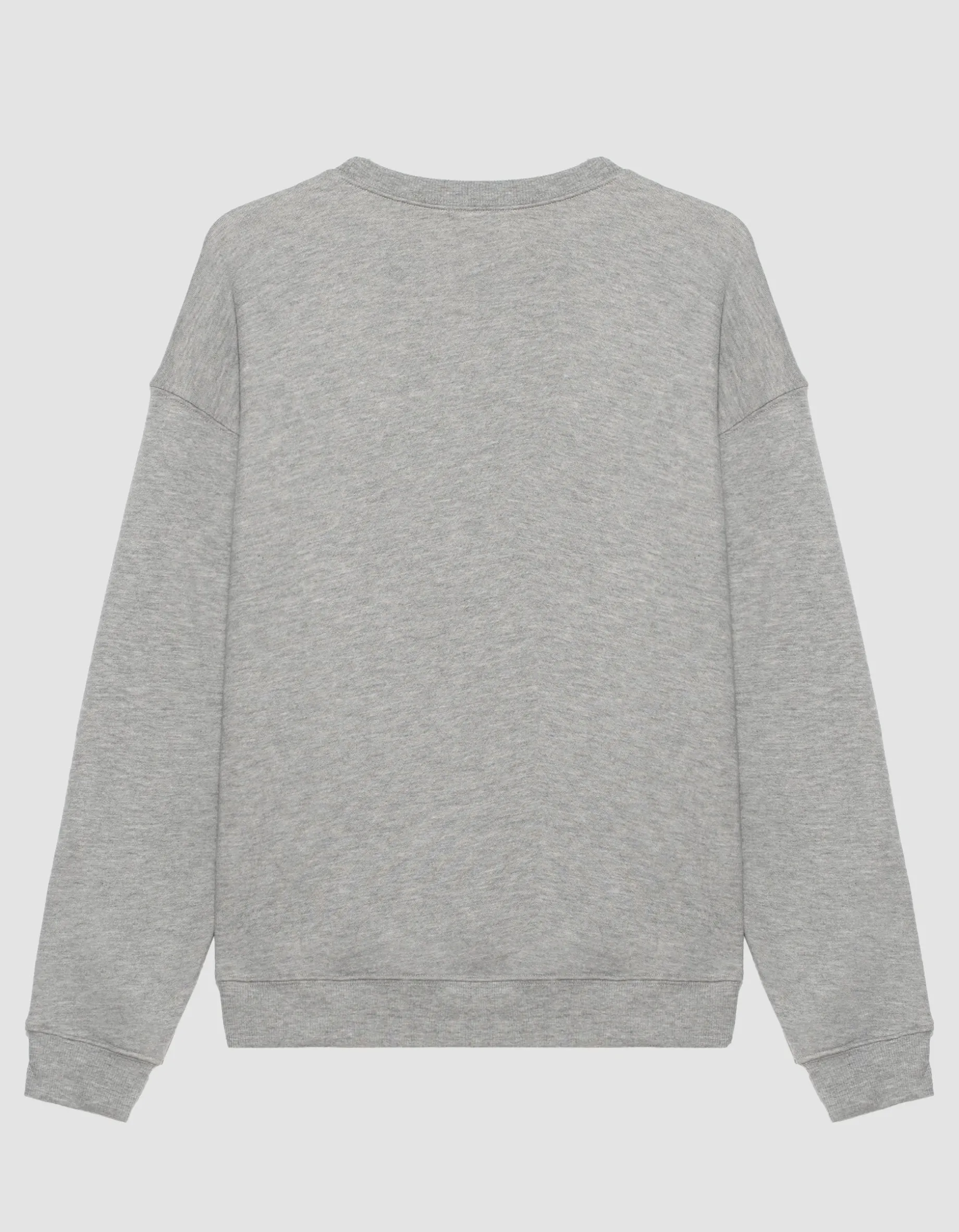Oversize Sweatshirt mit Labelstickerei