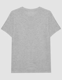 Oversize T-Shirt Chloe Boyfriend mit offener Ausschnittkante