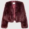 Oversized Faux-Fur Jacke