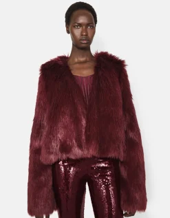 Oversized Faux-Fur Jacke