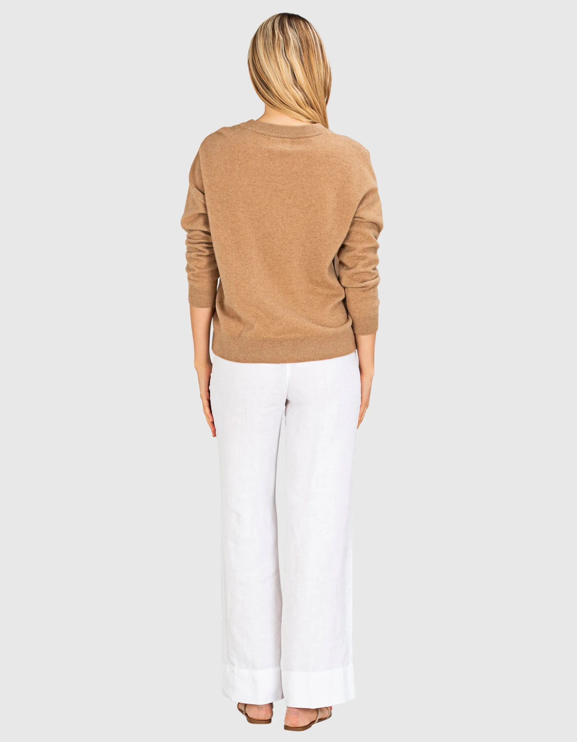 Oversize-Kaschmir-Pullover