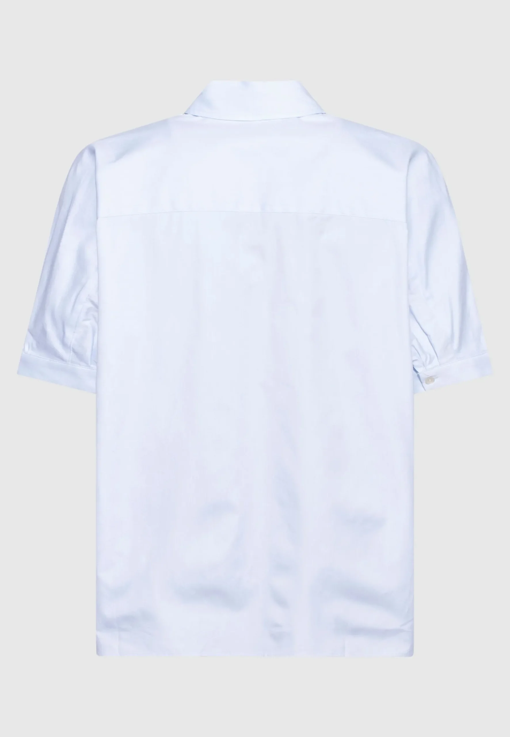 Oversize-Kurzarm-Bluse