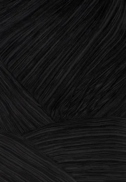 Plissee-Mini-Kleid mit Binde-Details