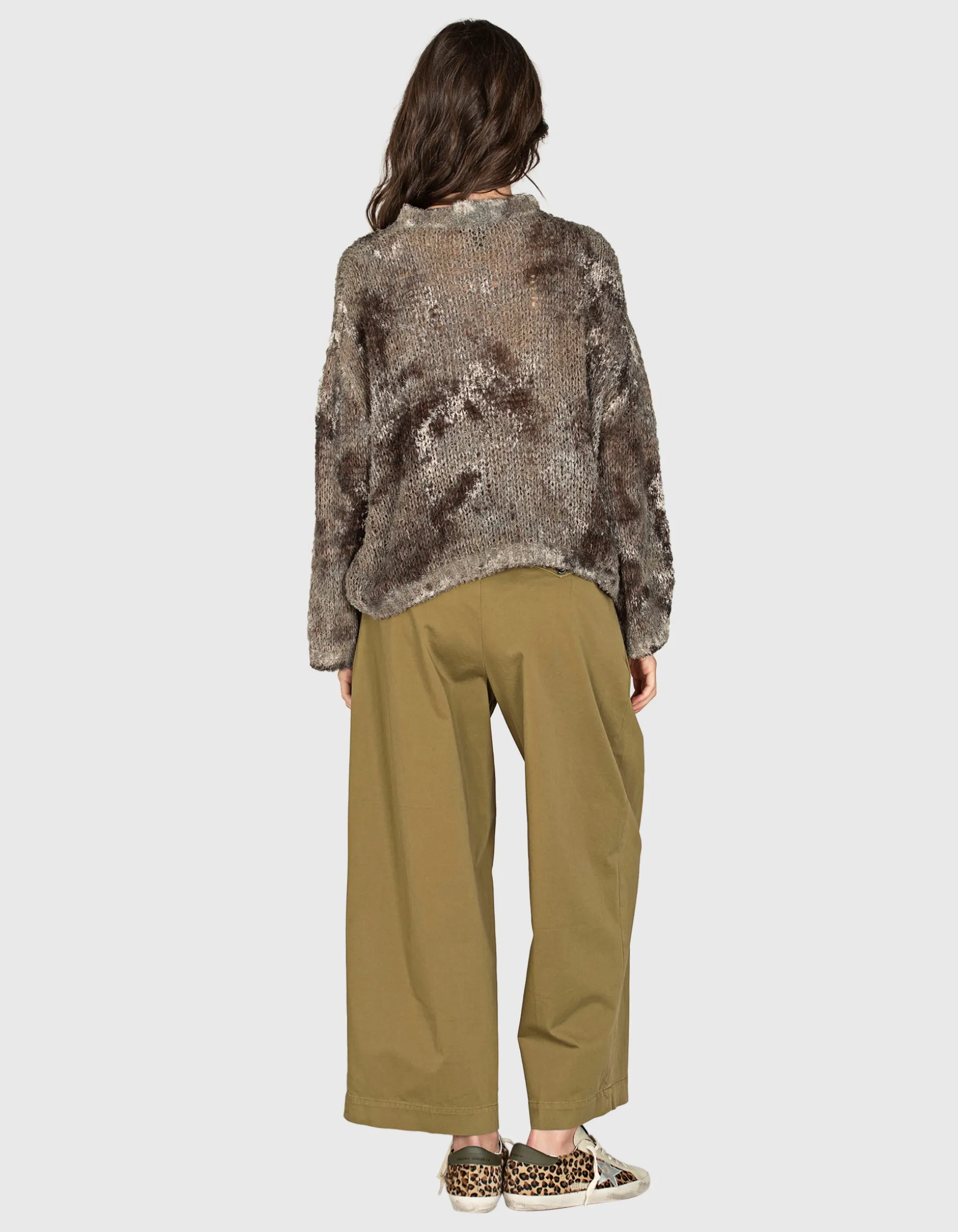 Pullover in Camouflage Optik