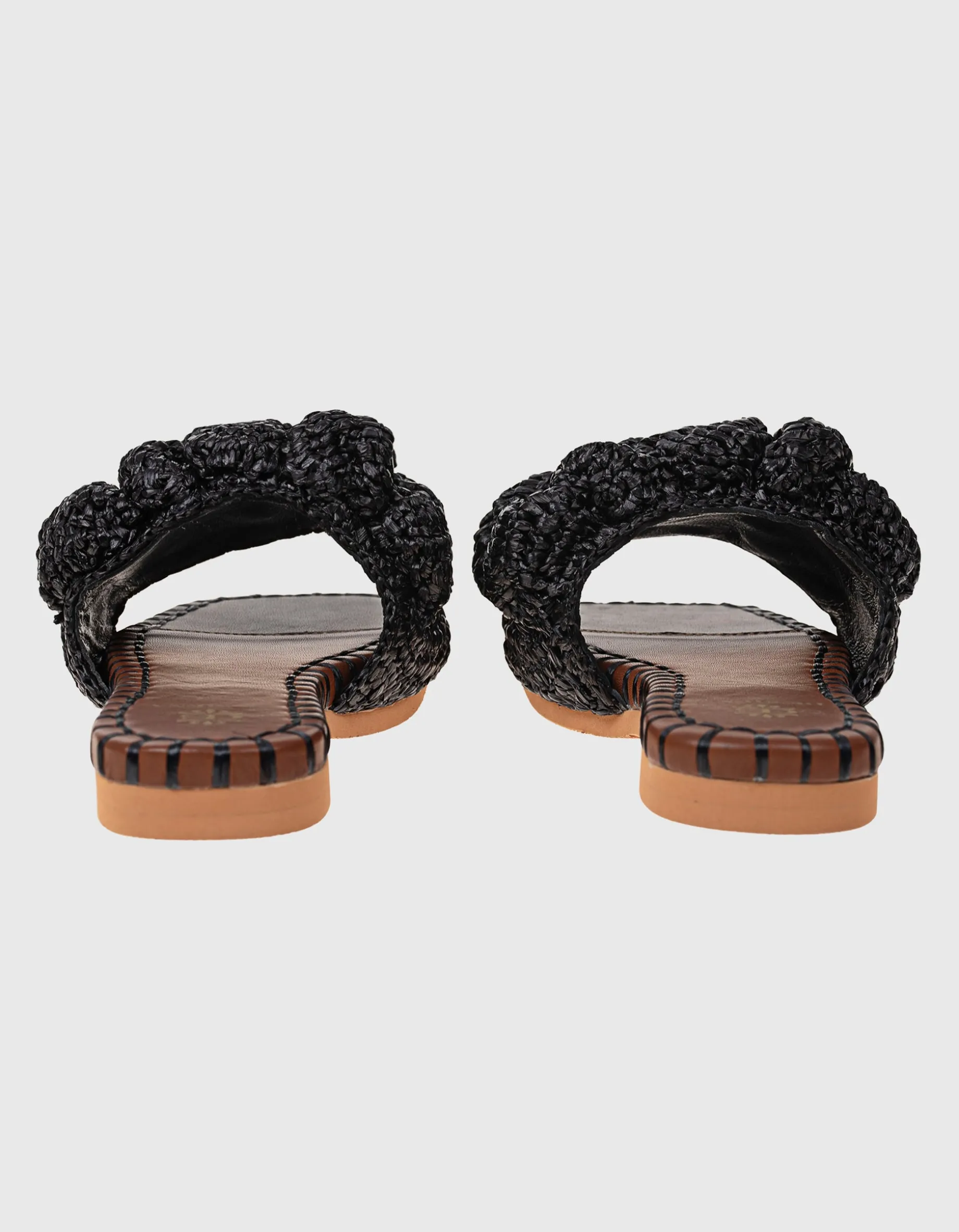 Raffia Sandalen