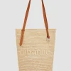 Raffia Tote Bag mit Logo