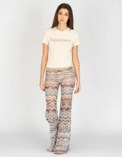 RE/DONE x PAM Bedrucktes T-Shirt im Vintage-Look