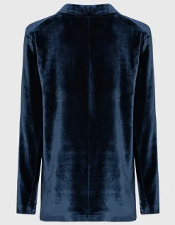 Samt-Blazer Julianne mit Seidenanteil