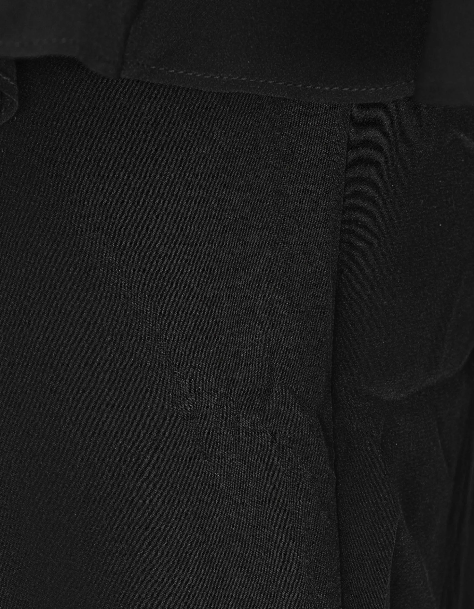 Seiden Bluse mit Flügel-Ärmeln