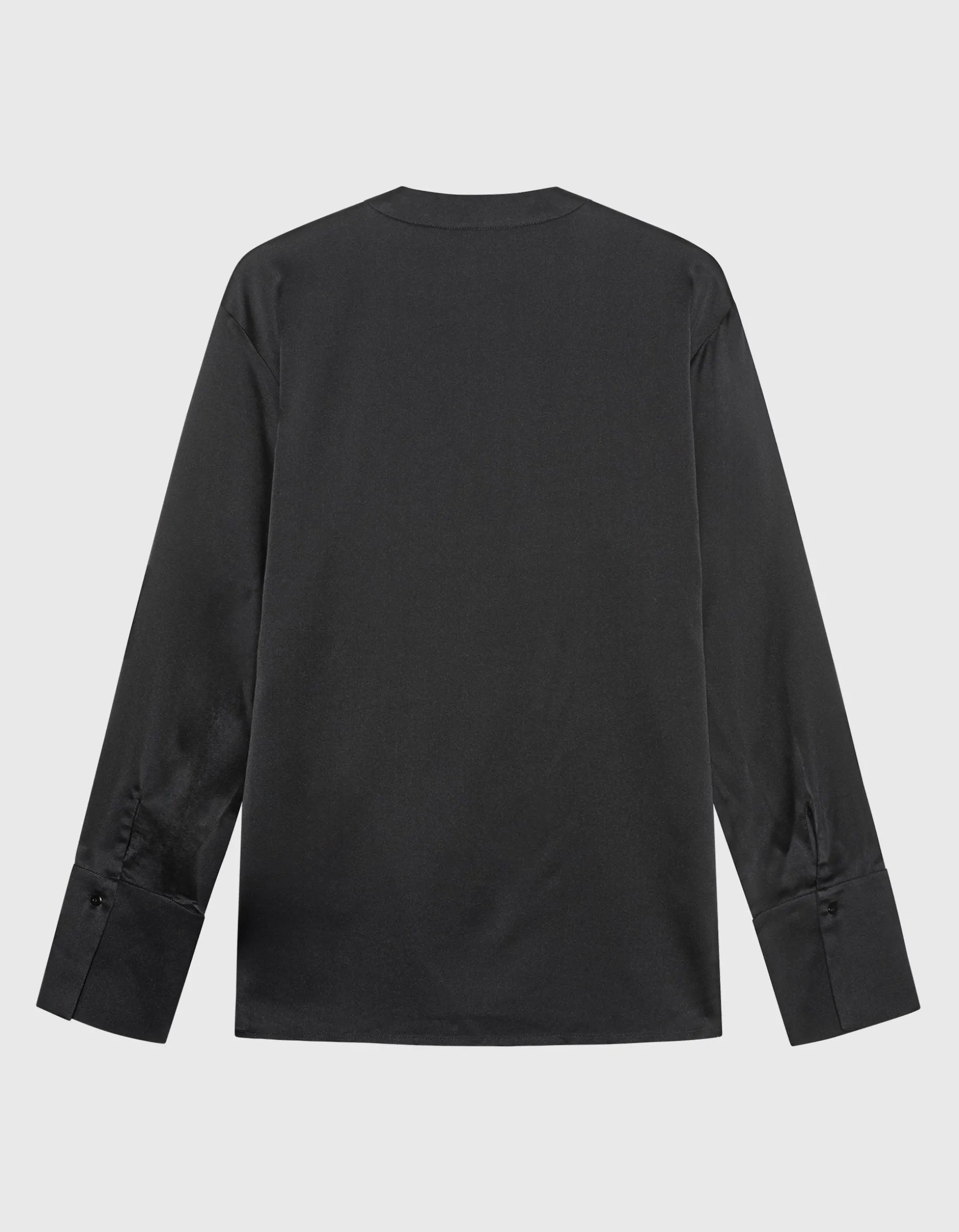 Seiden-Bluse Kihara mit V-Ausschnitt