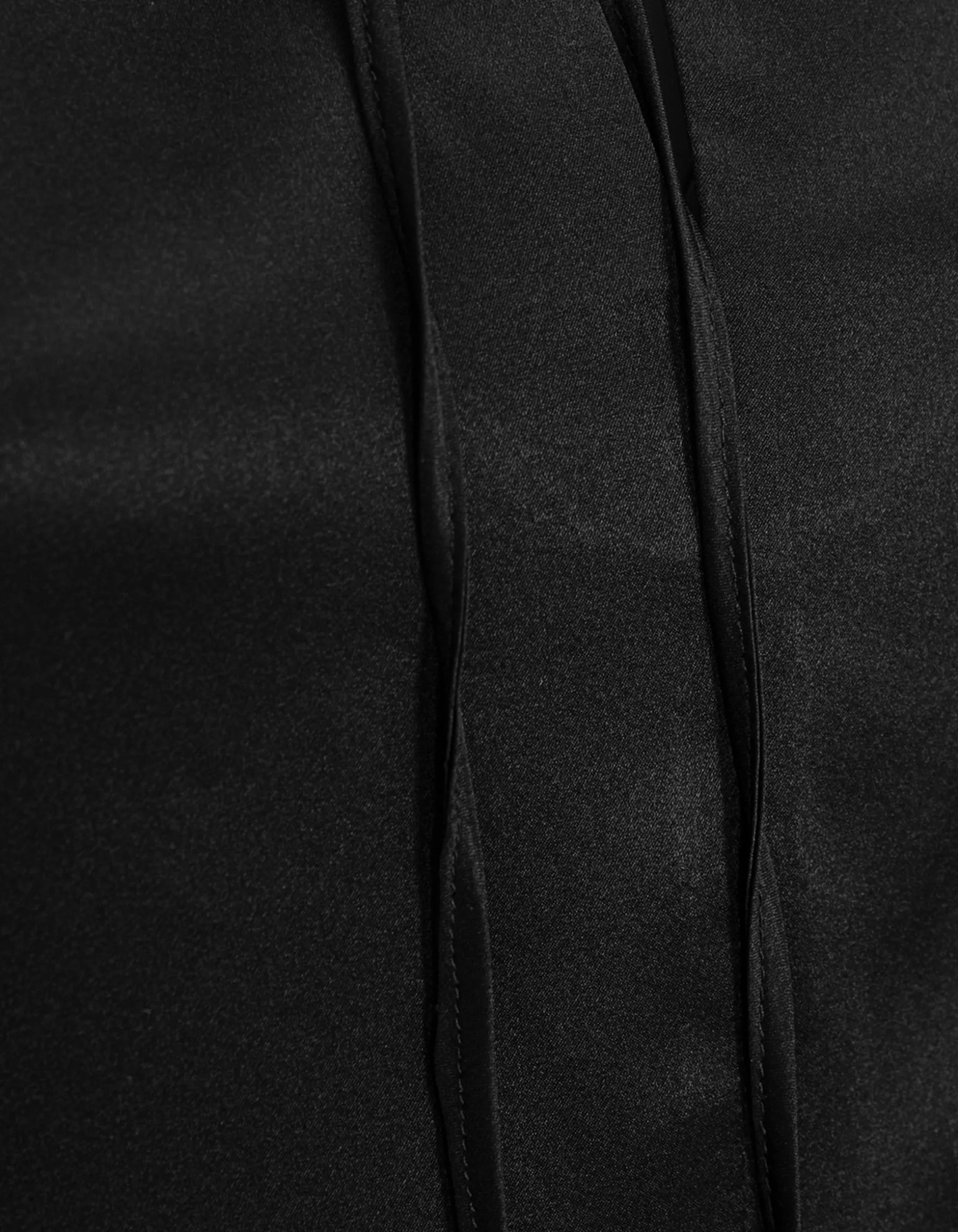 Seiden-Bluse mit Bindedetail