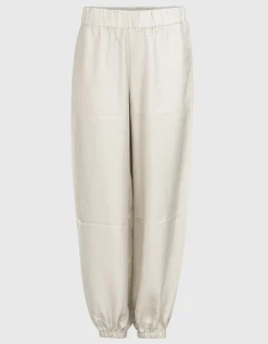 Seiden-Hose mit elastischem Bund