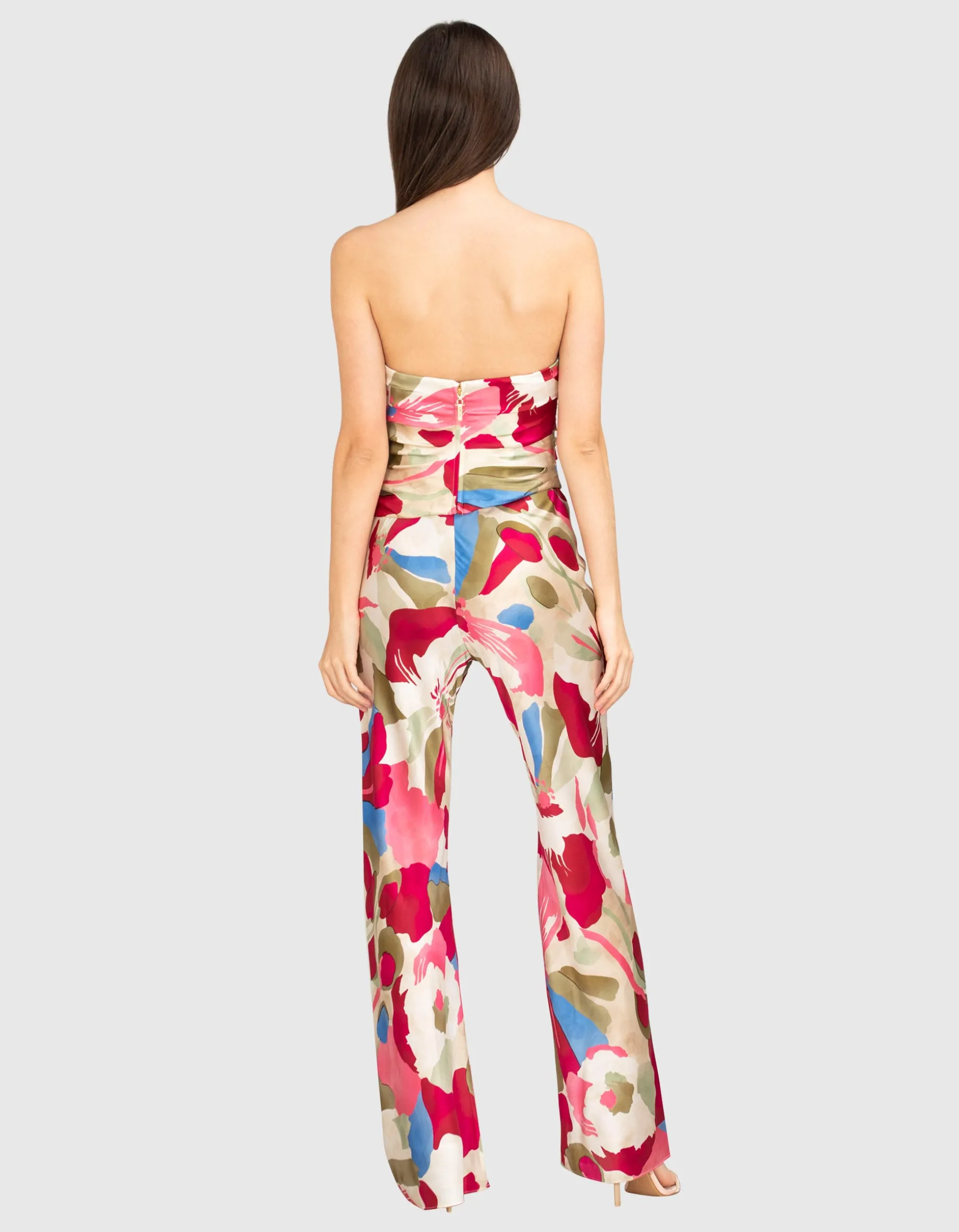 Seiden-Mix Bandeau-Top