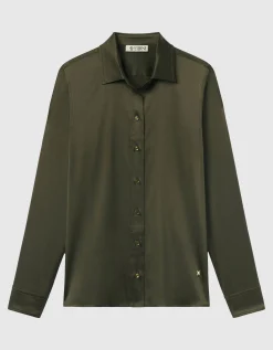 Seiden-Mix Bluse