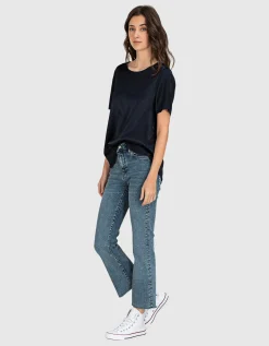Seiden-Mix Bluse Pisa