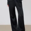 Seiden-Mix Wide-Leg Hose Brody