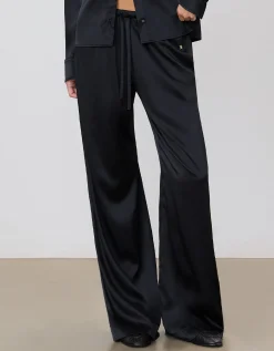 Seiden-Mix Wide-Leg Hose Brody