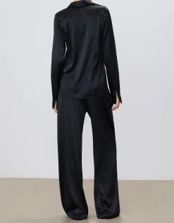 Seiden-Mix Wide-Leg Hose Brody