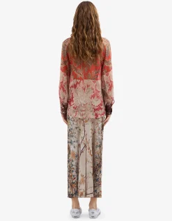 Seiden-Schluppen-Bluse