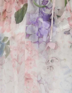 Semi-transparente Bluse Dawning mit Blumen-Print