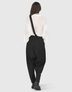 Semi-transparente Oversize-Bluse mit Seidenanteil