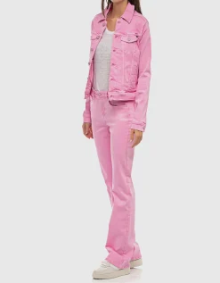 Slim-Fit Stretch-Jeansjacke